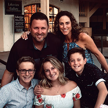 Stephen Meli and family